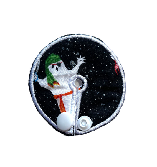 Halloween pirate ghost 2.75" gtube pad