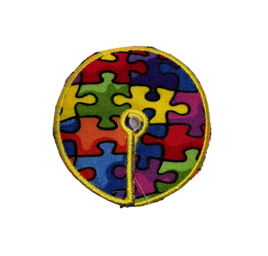 autism puzzle 2.75" gtube pad