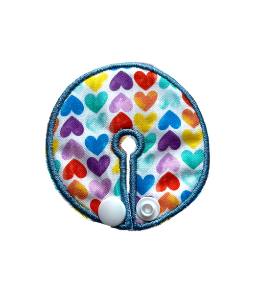 Multi hearts 2.75" gtube pad