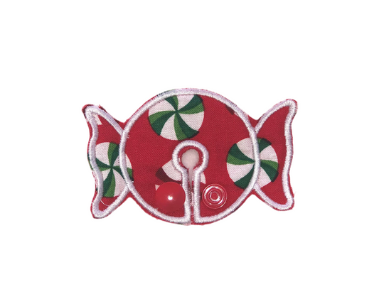 Candy wrapper Christmas gtube pad