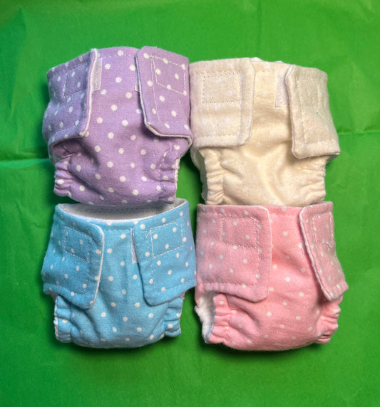 Baby Alive cloth diapers - RANDOM PRINTS