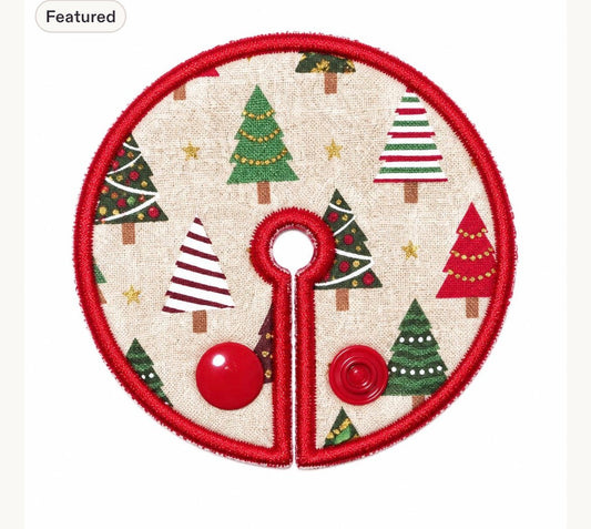Christmas Trees G-Tube Pad ONE PAD