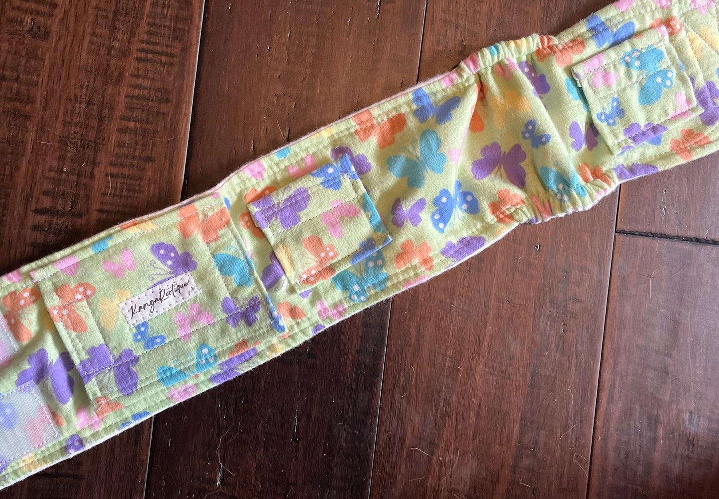 Green butterfly  gtube belt belly band