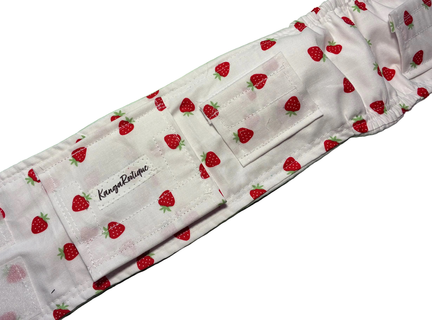 White Strawberry G-Tube Belt (Belly Band) (Copy)