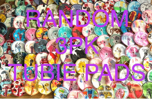 RANDOM PRINTS 2.75" gtube pads - 3pk