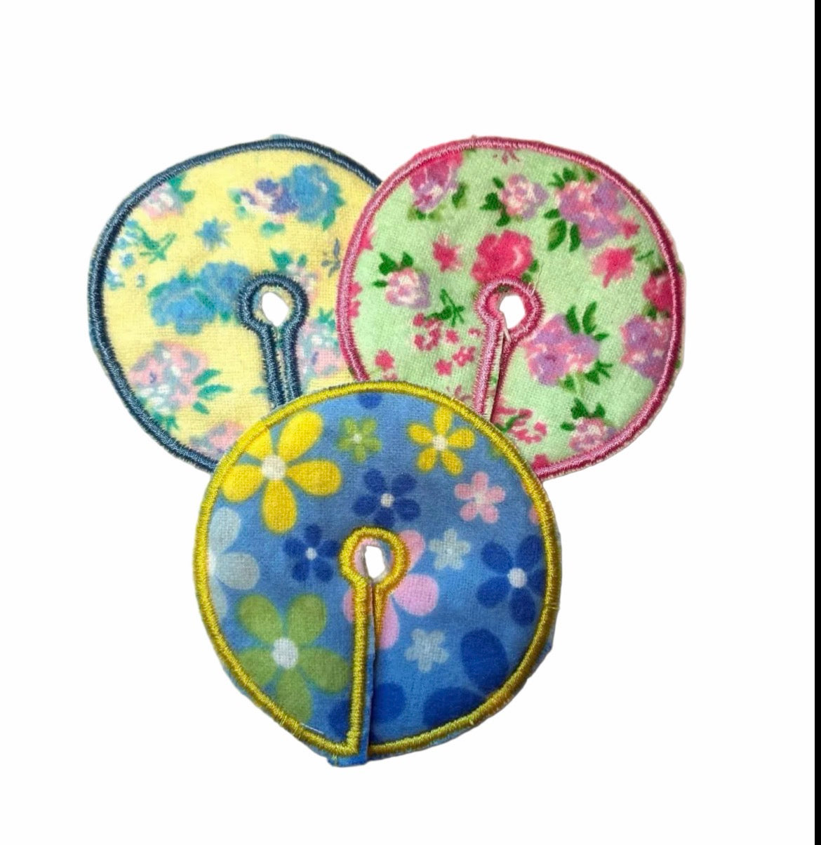 Mixed florals 2.75" gtube pad - set of 3
