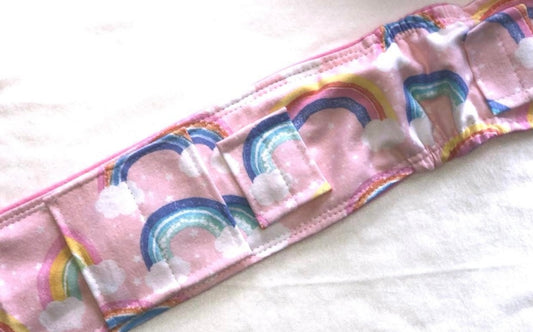 rainbow gtube belt belly band