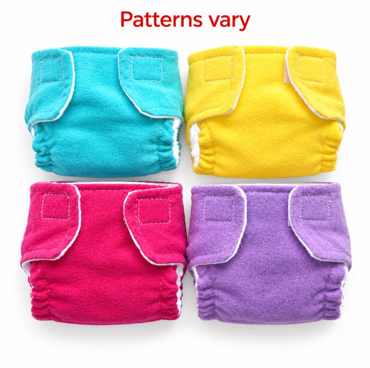 Cloth Doll Diapers (Random Prints)