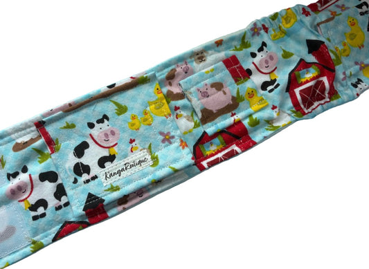 blue farm gtube belt belly band
