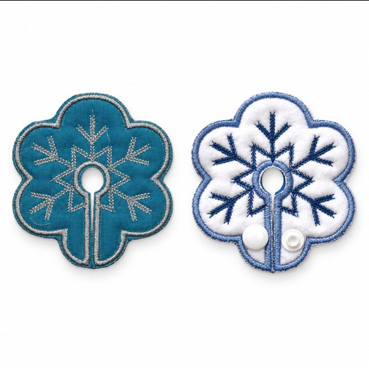 Snowflake G-Tube Pad