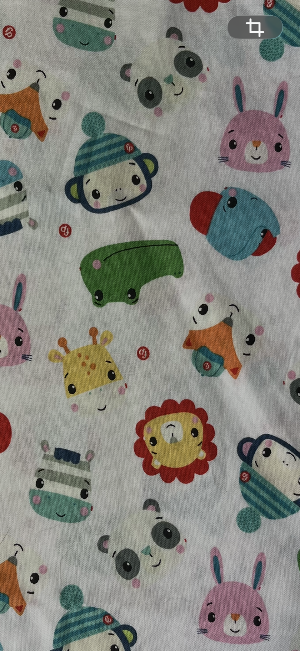 Forest Zoo animals 2.75" gtube pad ONE PAD