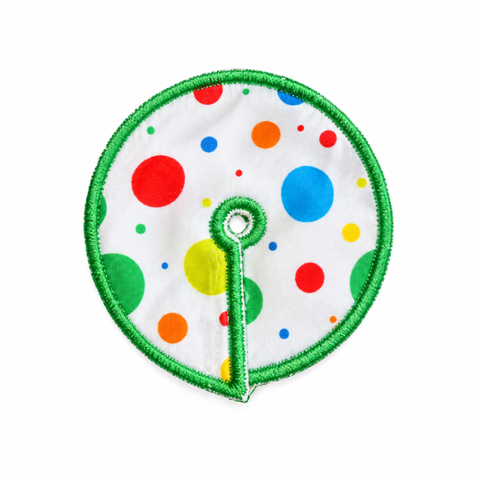 Polka Dot G-Tube Pad