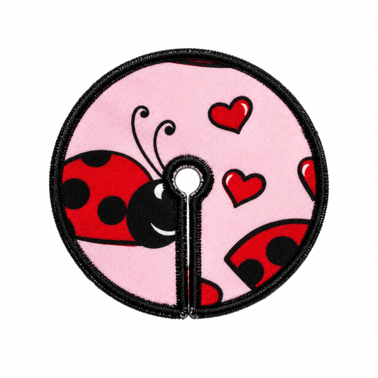 Pink Ladybug G-Tube Pad