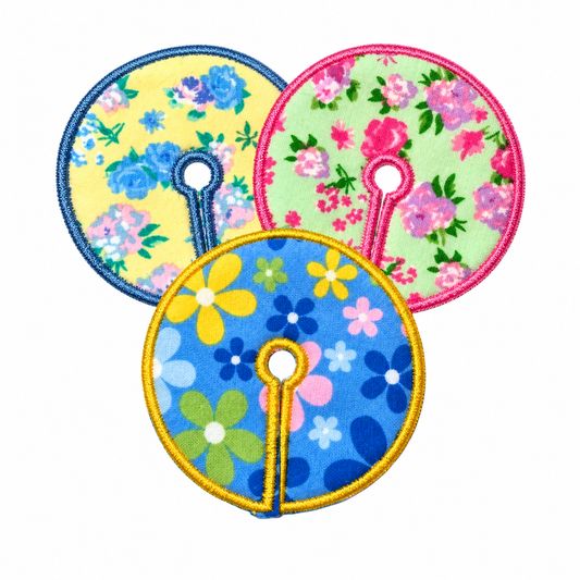 Mixed Florals G-Tube Pad (Set of 3)
