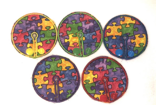 autism puzzle gtube pad(s)